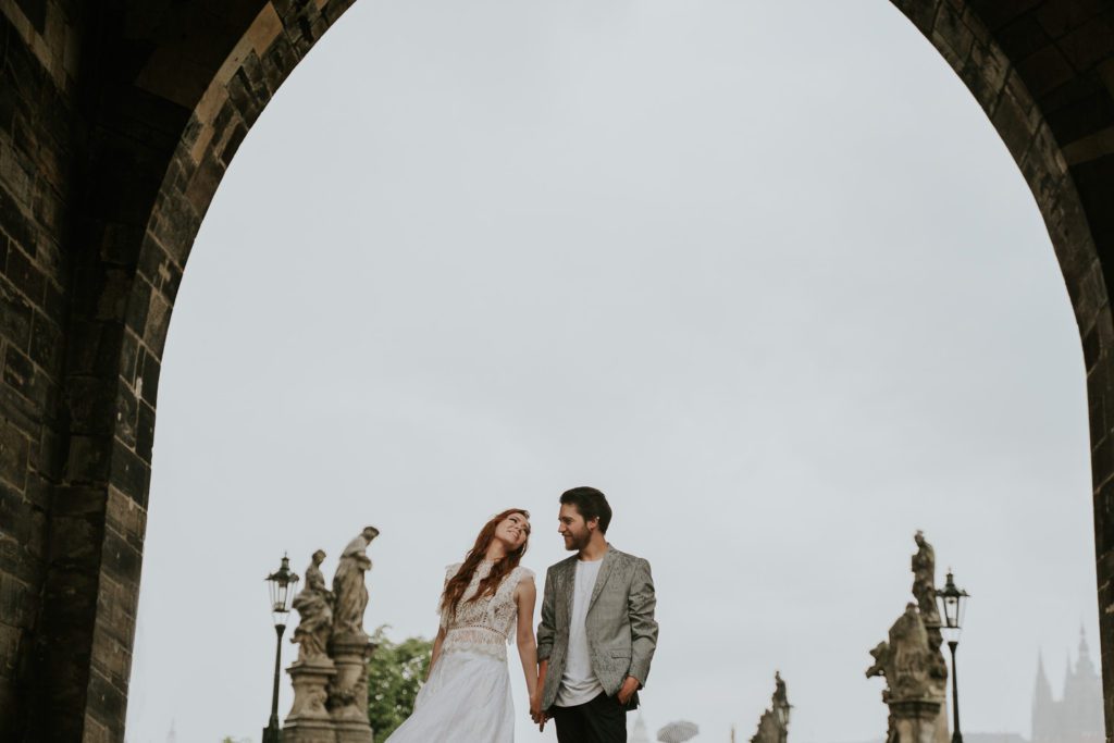 Vacation, photoshoot in Prague, couple photosession, Photographer in Prague