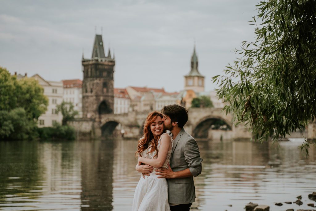 Sunrise photoshoot on Kampa, Prague photosession, Prague photographer, Photographer in Prague, Destination photography