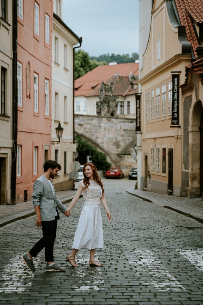 Vacation, photoshoot in Prague, couple photosession, Photographer in Prague, destination photographer