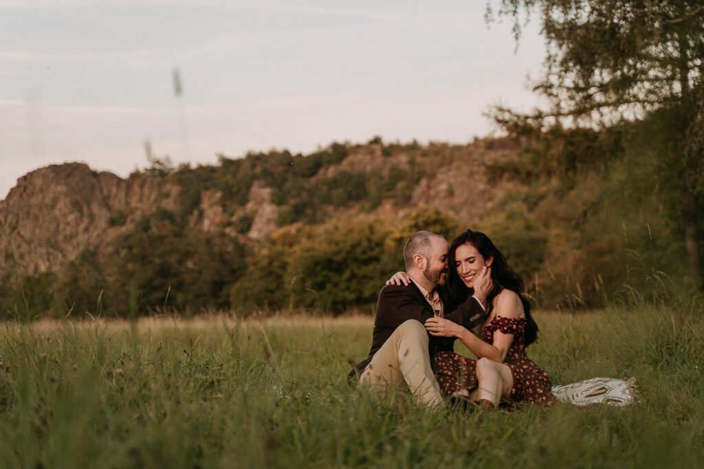 Photosession in Prague, Photoshoot in natural reserve, engagement photoshoot prague