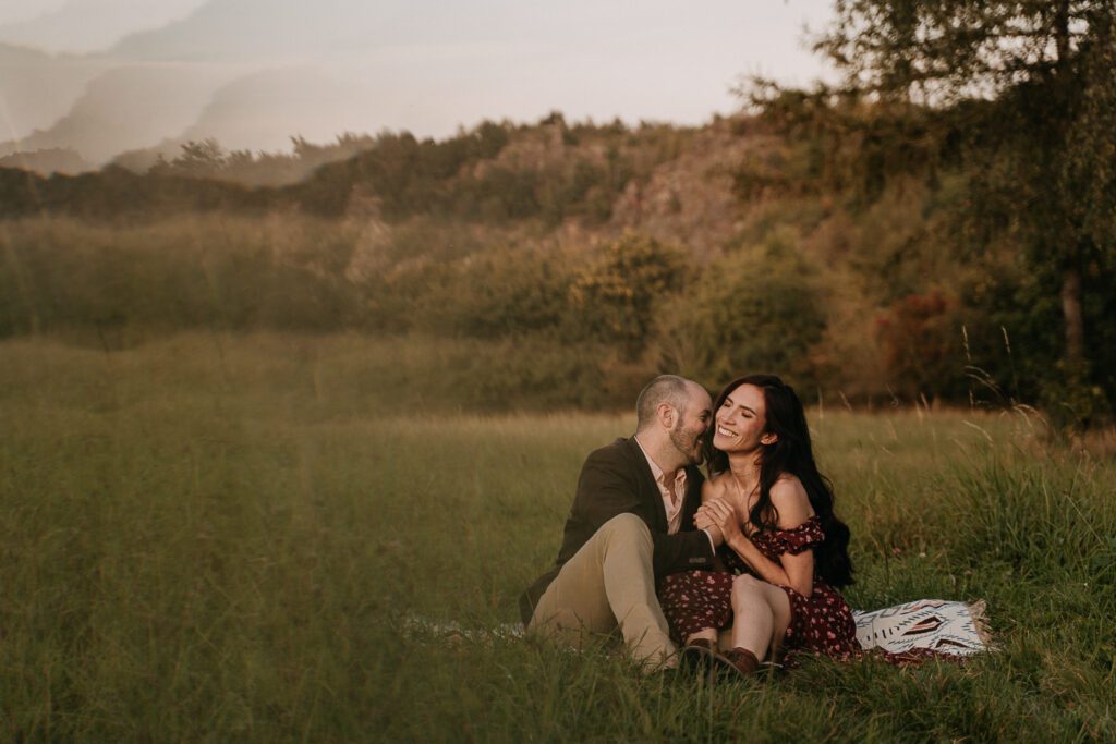 Photosession in Prague, Photoshoot in natural reserve, engagement photoshoot prague