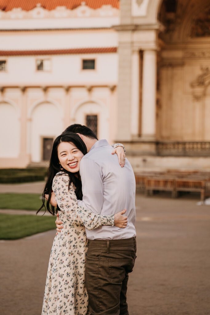Engagement surprise proposal photoshoot in Prague, Praue photographer, engagement photosession Prague