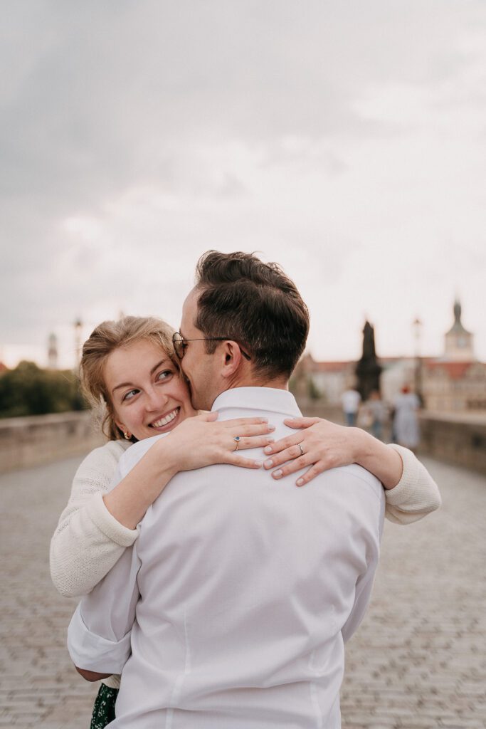 Suprise proposal photoshoot, engagement photoshoot prague, prague photographer, photographer in prague, vacation photoshoot