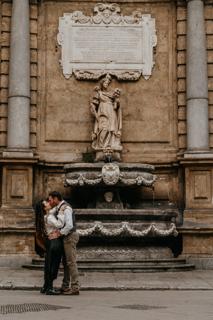 Couple photoshoot in Palermo, Palermo photographer, elopement sicily, elopement in palermo, engagement photoshoot sicily, sicily photographer, wedding photographer sicily