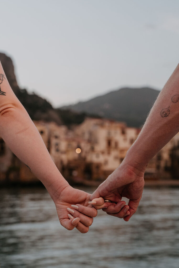 cefalu couple photoshoot, prewedding photographer sicily, honeymoon photographer sicily, engagement photoshoot sicily