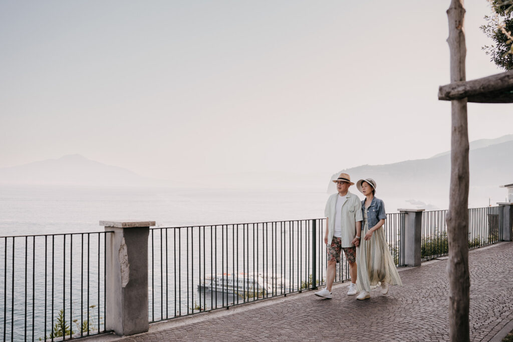 couple photoshoot in Sorrento, vacation photoshoot sorrento, naples photographer