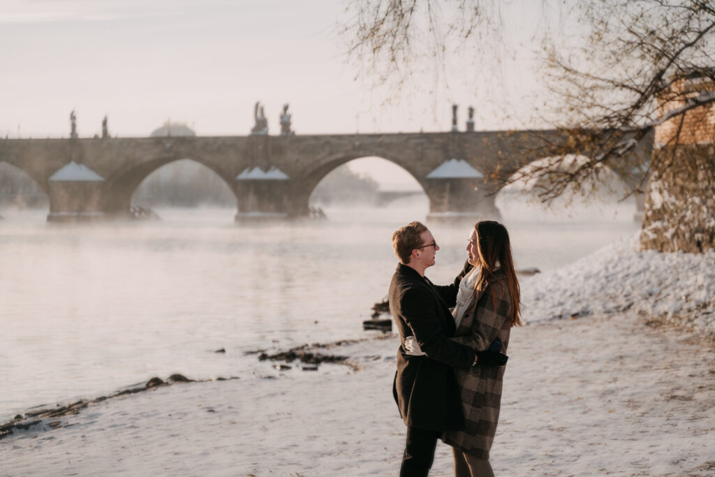 surprise proposal in Prague, prague photoshoot, engagement photoshoot prague, engagement photographer prague