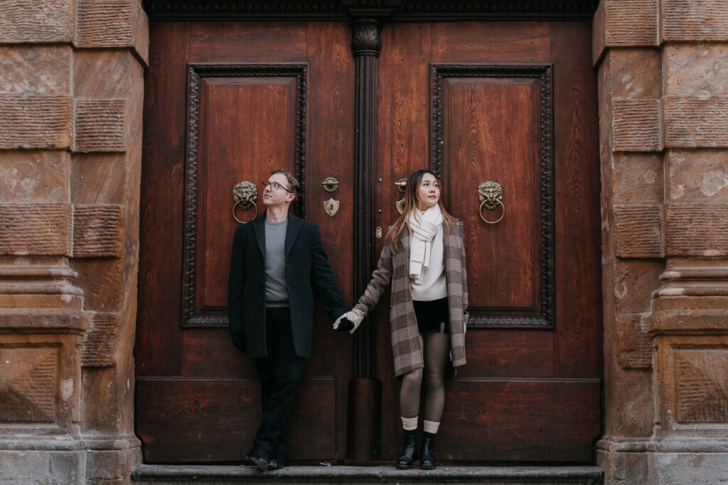 surprise proposal in Prague, prague photoshoot, engagement photoshoot prague, engagement photographer prague