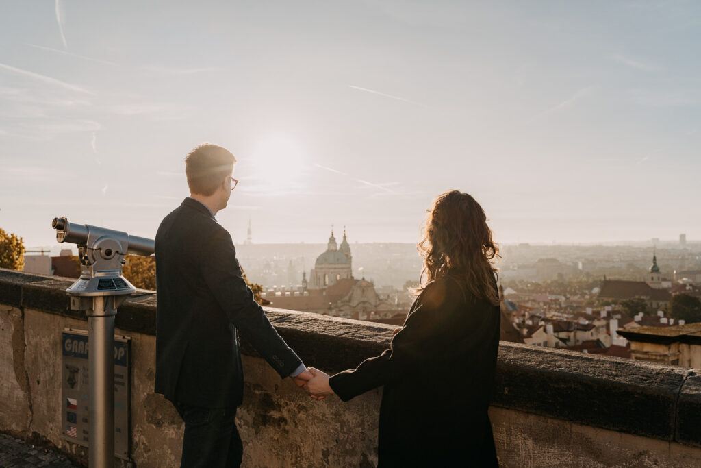 Couple photoshoot at prague castle, photoshoot in prague, prague photographer