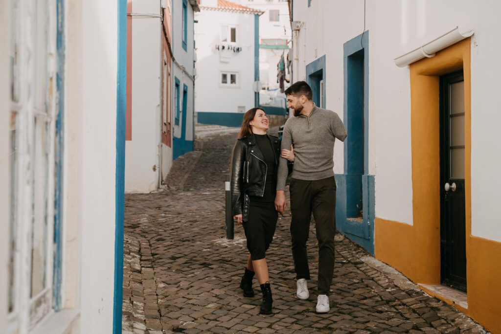 couple photosession in Ericeira, portugal photographer, elopement portugal, lisbon photographer