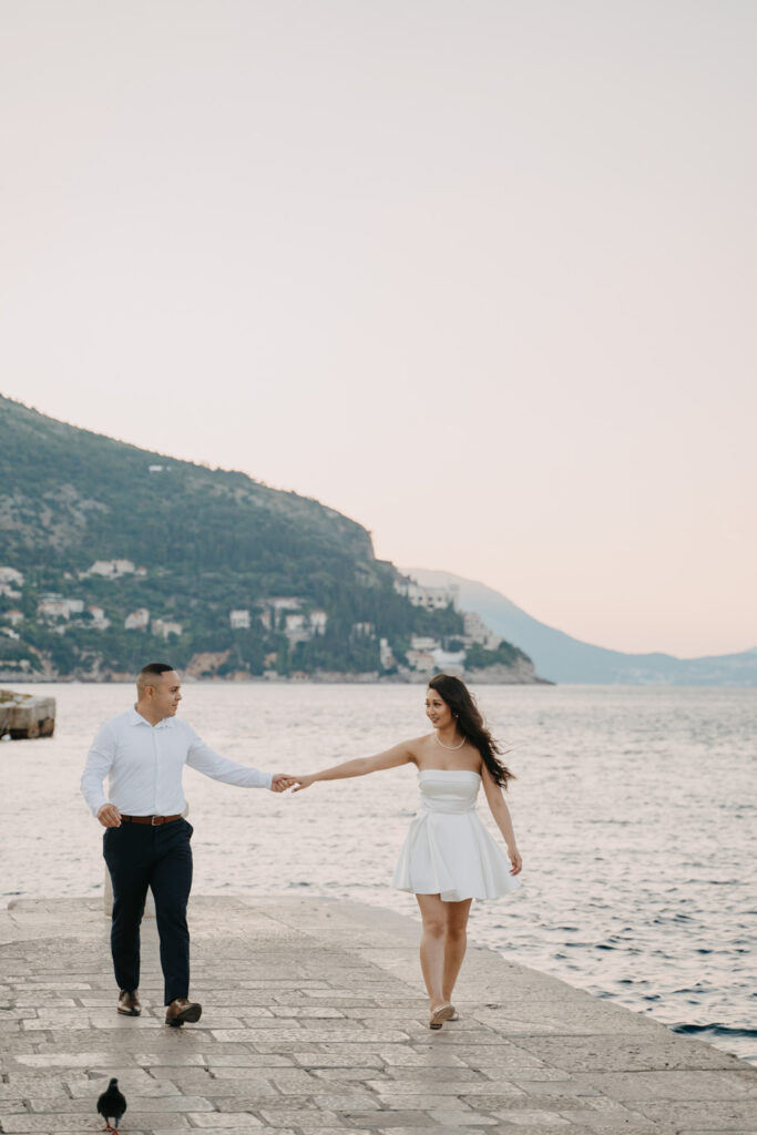 Couple photoshoot in Dubrovnik, photographer dubrovnik, croatia elopement, croatia prewedding, croatia wedding photographer