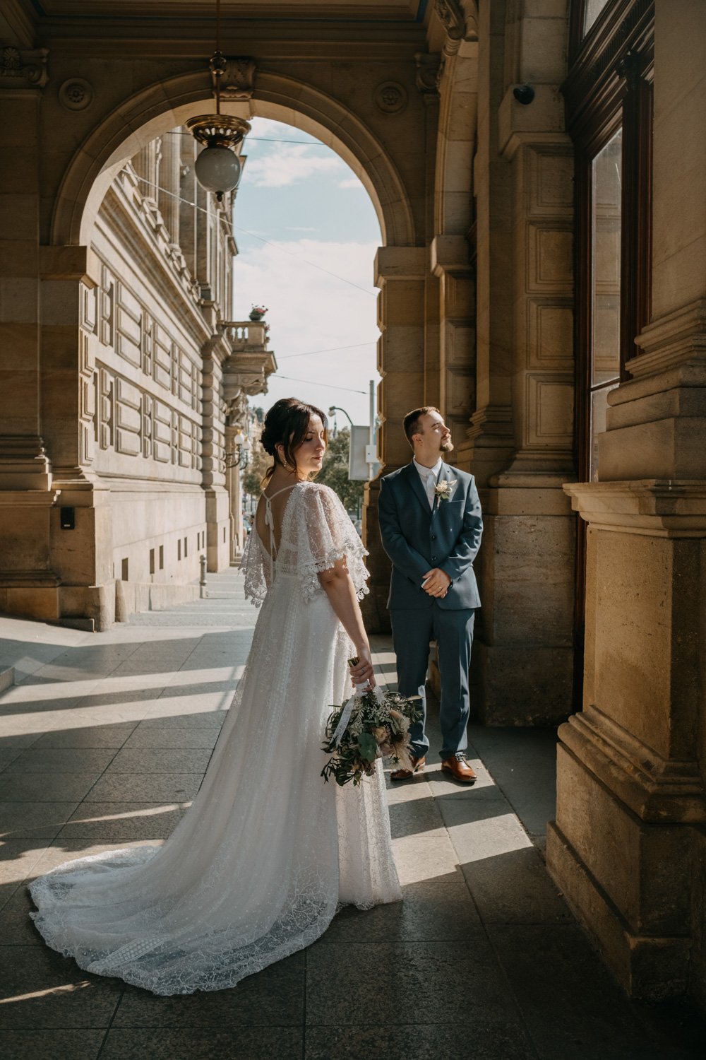 Anastasia & Michal: Wedding in Vrtba Garden, Czech wedding photographer, elopement prague