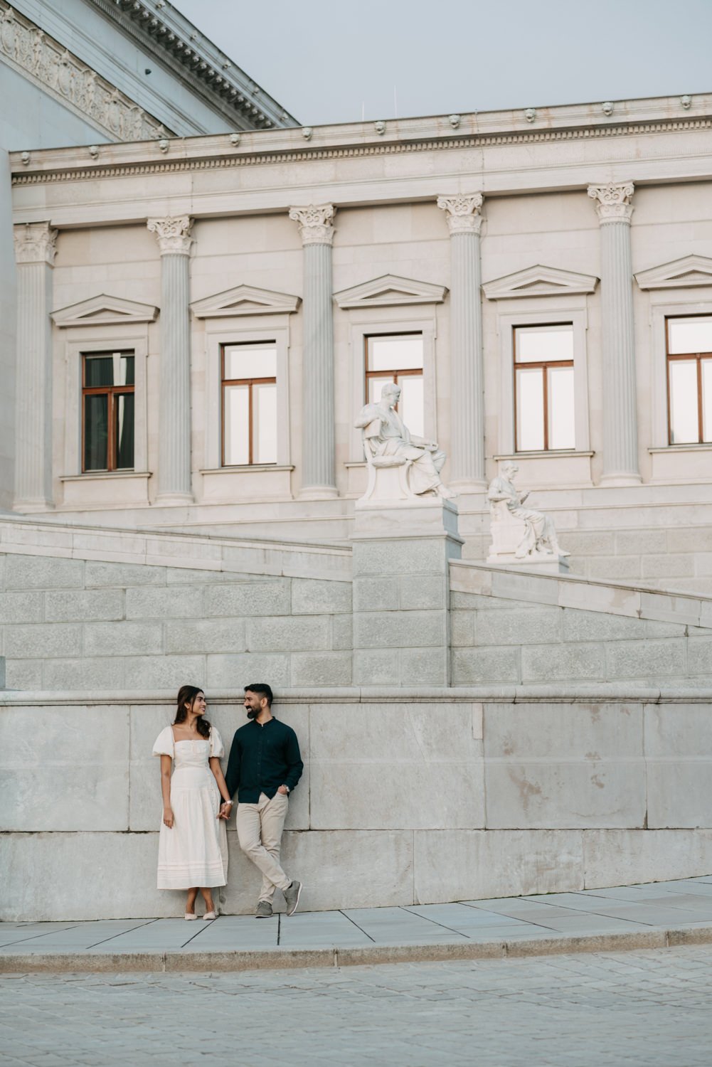 engagement in Vienna, surprise proposal vienna, vienna engagement photographer