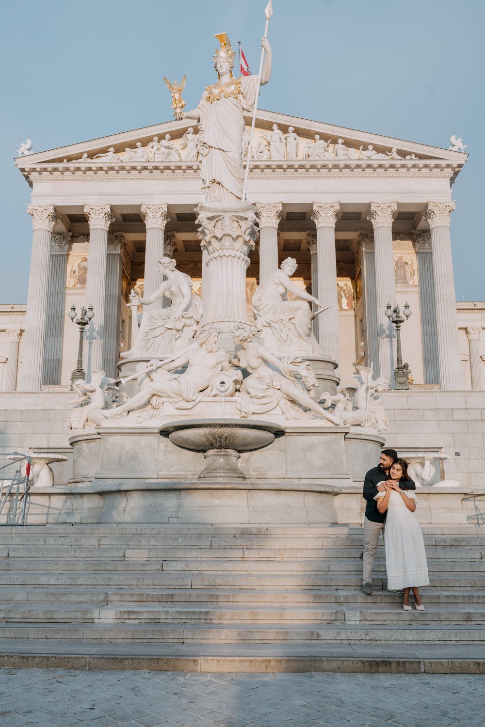 engagement in Vienna, surprise proposal vienna, vienna engagement photographer