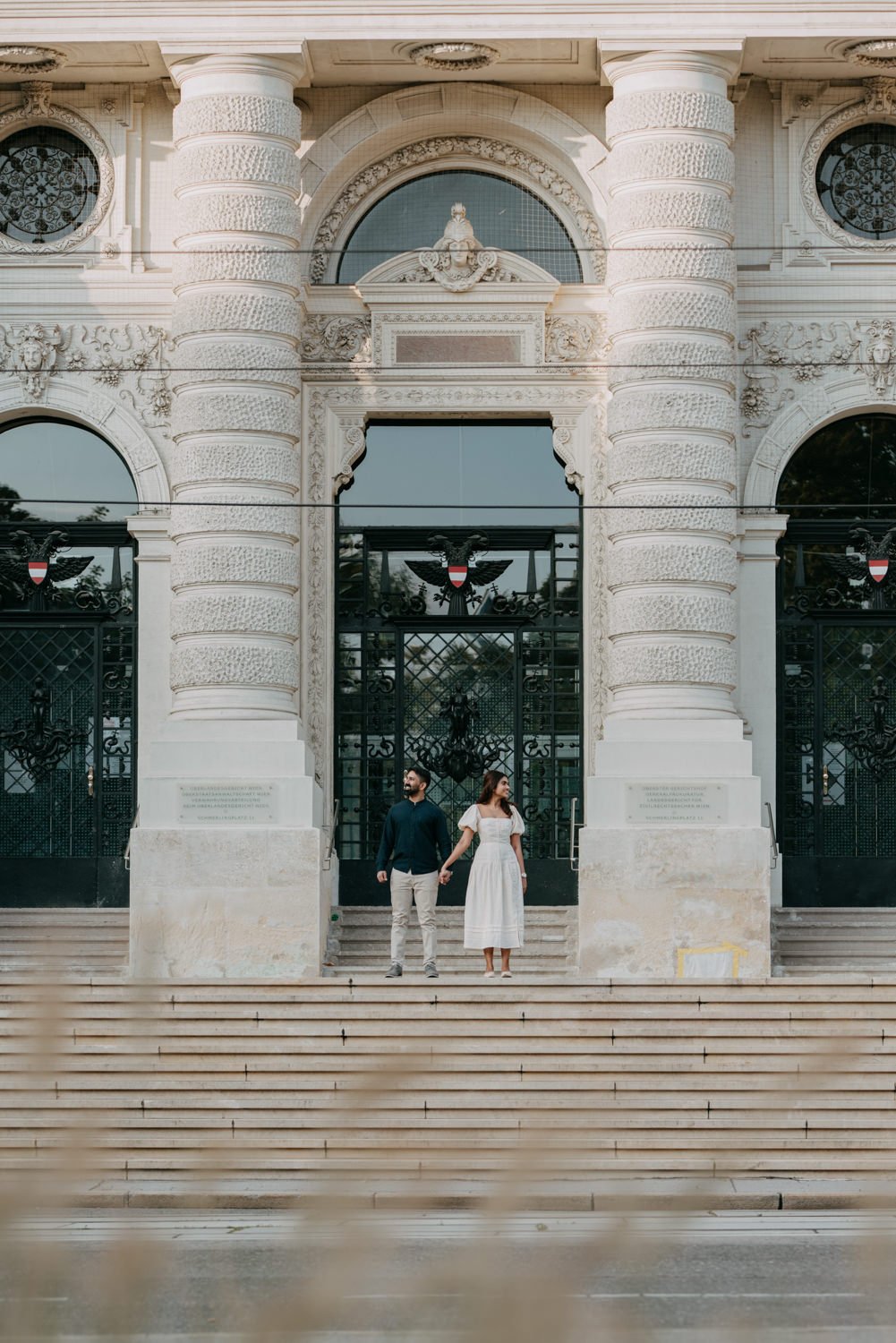 engagement in Vienna, surprise proposal vienna, vienna engagement photographer