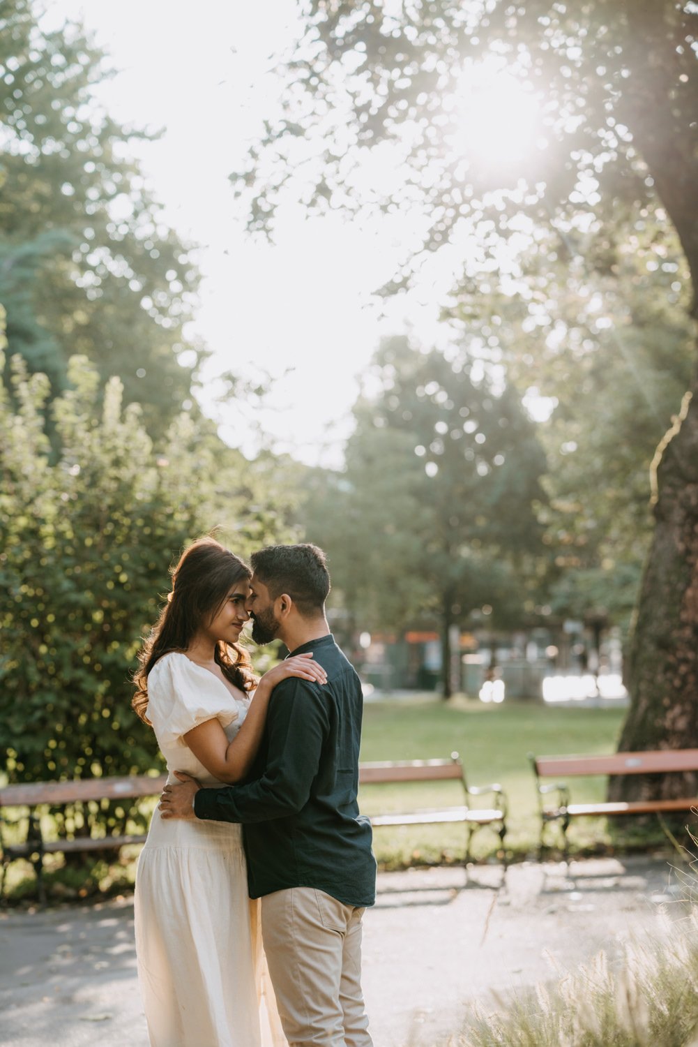 engagement in Vienna, surprise proposal vienna, vienna engagement photographer