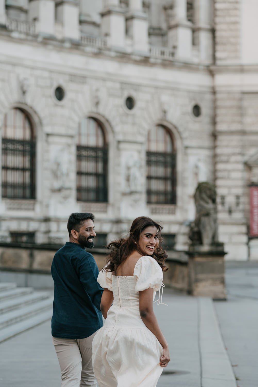 engagement in Vienna, surprise proposal vienna, vienna engagement photographer