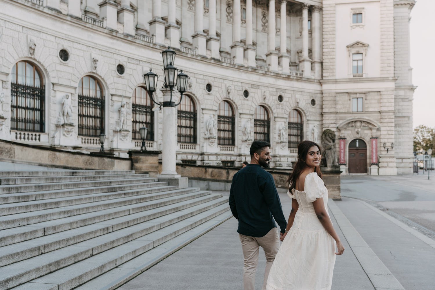 engagement in Vienna, surprise proposal vienna, vienna engagement photographer