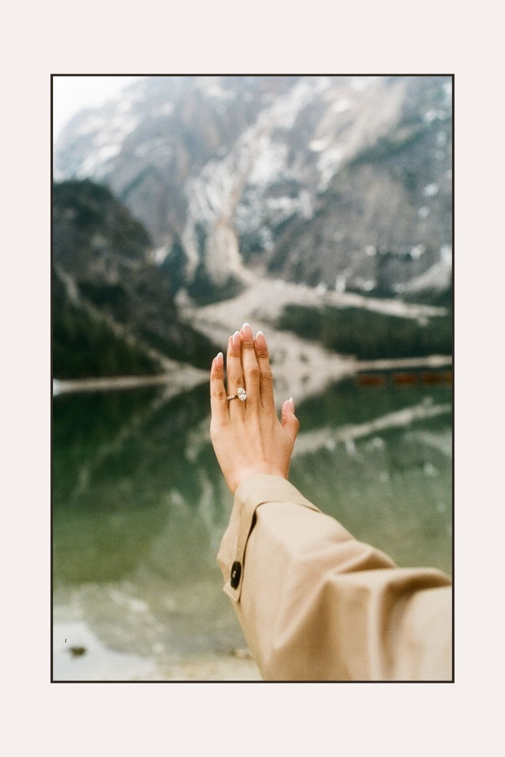dolomites elopement photoshoot, 35 mm frame, film photographer, dolomites, surprise engagement in dolomites, dolomites photographer