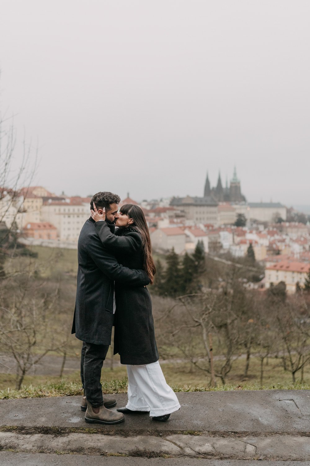 Surprise proposal in Prague, engagement photographer in prague, surprise proposal photoshoot prague