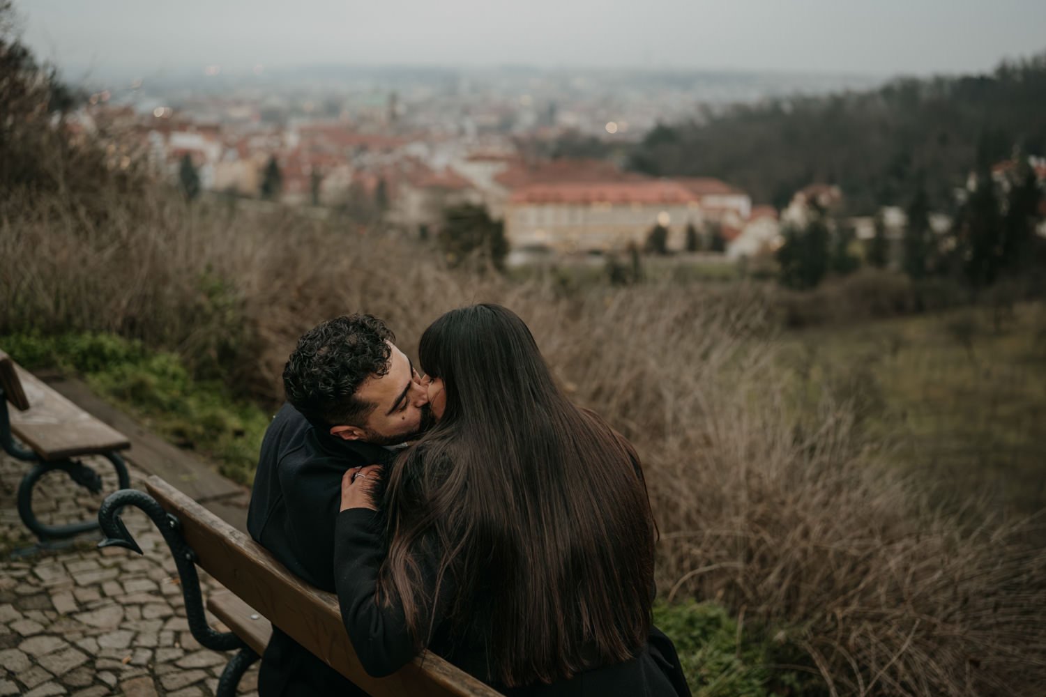 Surprise proposal in Prague, engagement photographer in prague, surprise proposal photoshoot prague